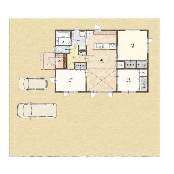 detached 鶴居西7丁目