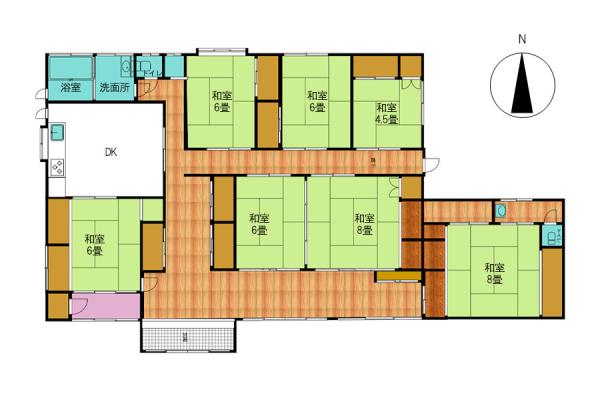 detached 大分県宇佐市院内町温見1175-1