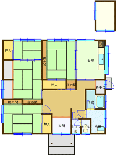 detached 落合字中大野台