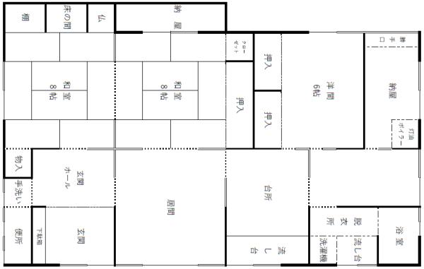 detached 藤里町粕毛字清水岱
