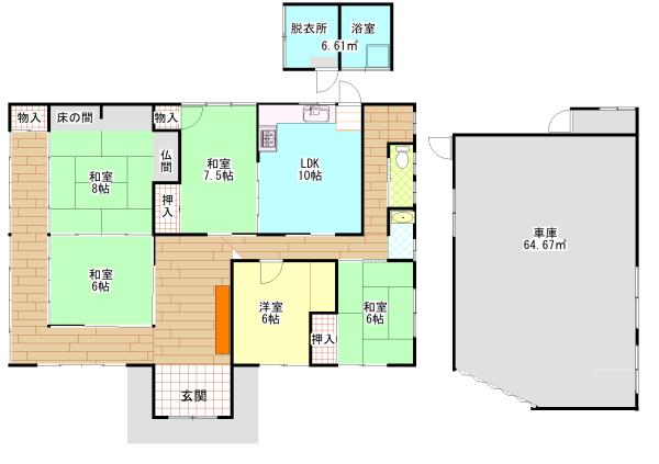 detached 赤池地区　686