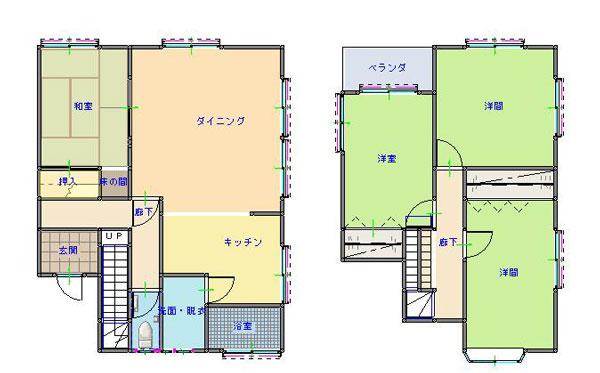 detached 五條市釜窪町