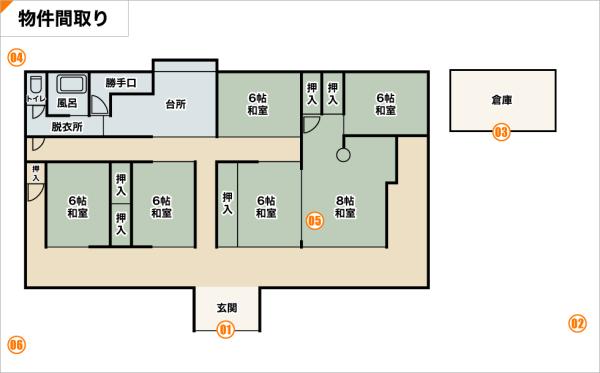 detached 宮崎県都城市梅北町