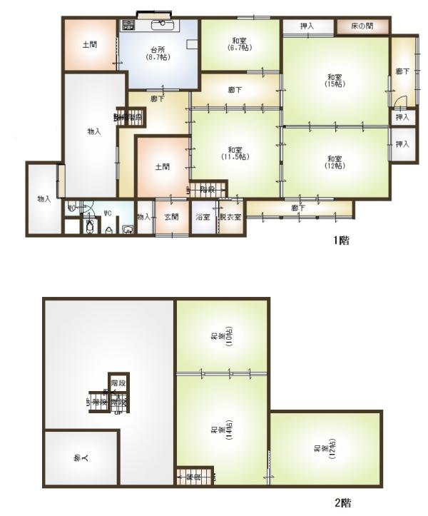 detached 真木集落（真木地区・中土）