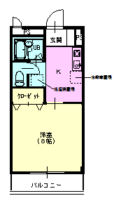 apartment 三隅町向野田1-6