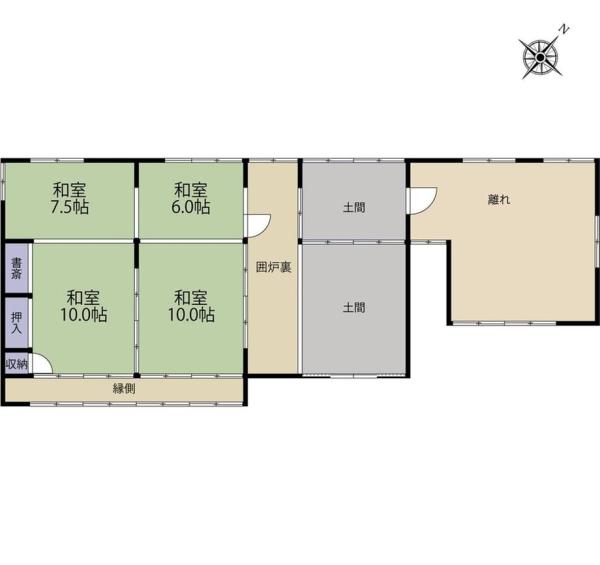 detached 福島県郡山市西田町鬼生田字柿平