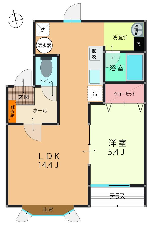 apartment 字士幌西２線