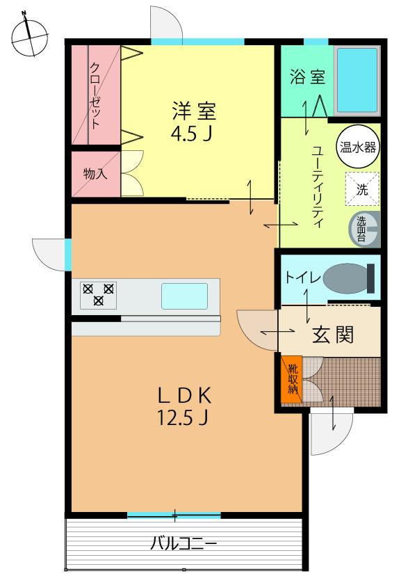 apartment 字士幌