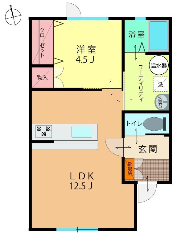 apartment 字士幌