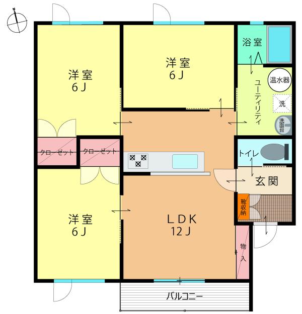 apartment 字士幌西２線