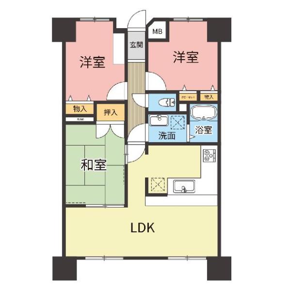 apartment 日吉台