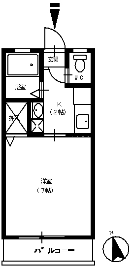 apartment 大和町