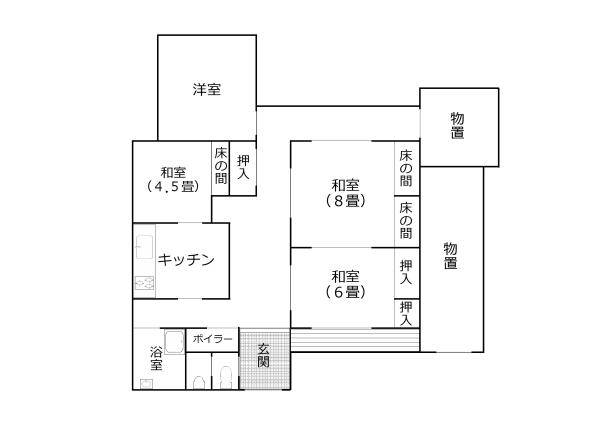 detached 上水内郡信濃町大字穂波