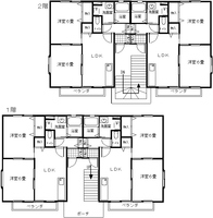 apartment 宝積寺