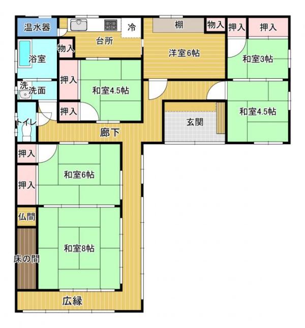 detached 柞田町乙