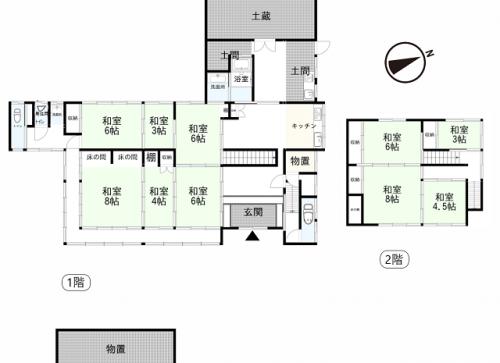 detached 鳥取県倉吉市巌城 周辺情報を調べる