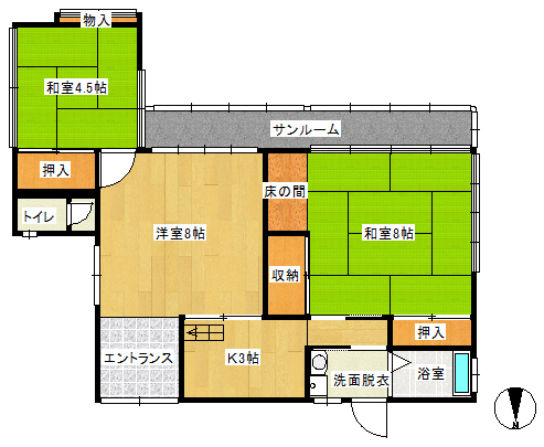 detached 千葉県安房郡鋸南町元名