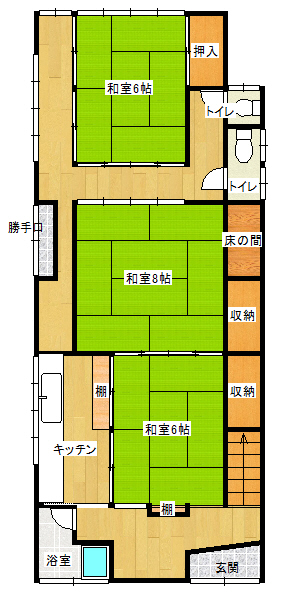 detached 千葉県安房郡鋸南町大帷子