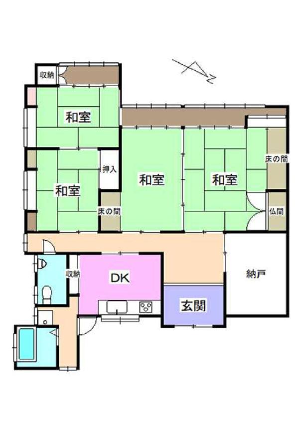 detached 古川町 向町1丁目