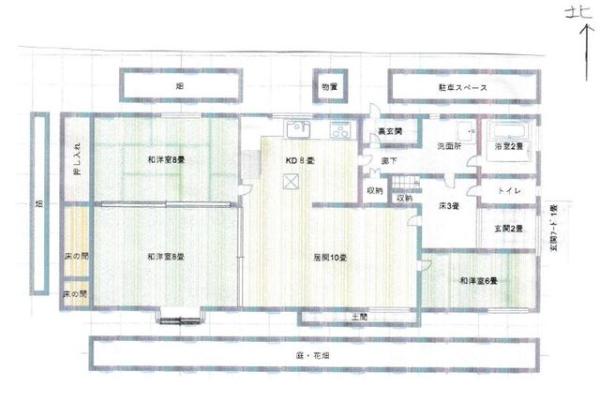 detached 芦別市本町１１４８番地の７７
【位置