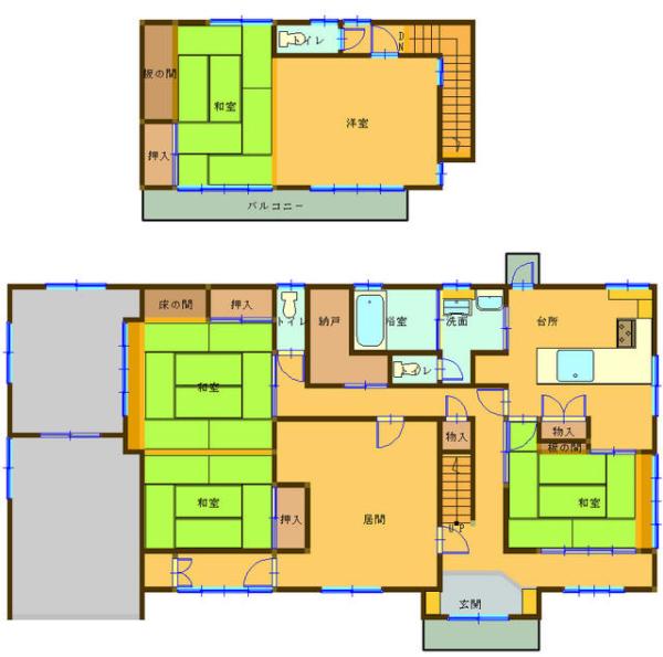 detached 茨城県東茨城郡城里町大字石塚 地図を見る