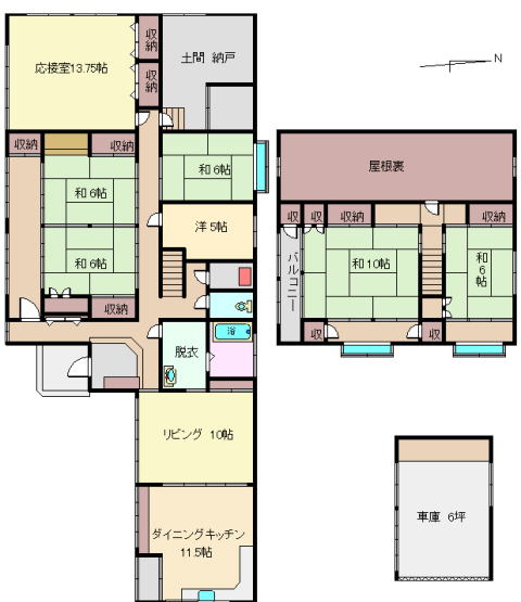 detached 仙北市田沢湖町生保内武蔵野120-32