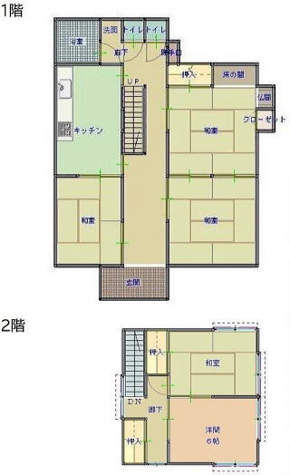 detached 仙北市田沢湖卒田字出口