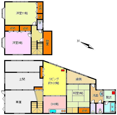 detached 仙北市田沢湖卒田字荒町