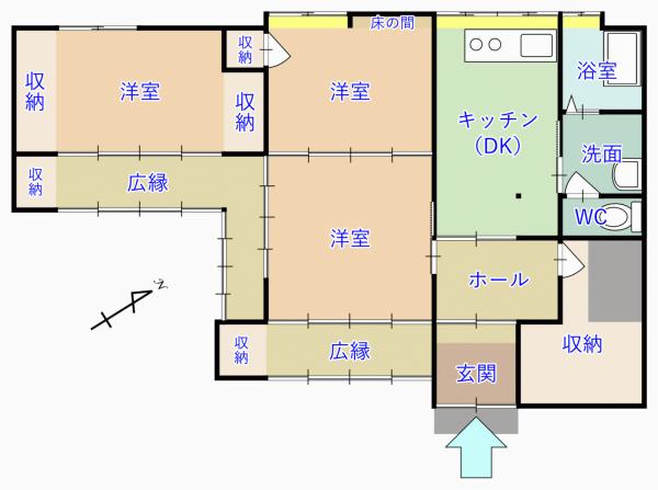 detached 伊那市西箕輪
