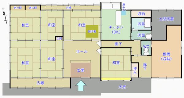 detached 伊那市美篶