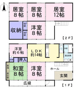 detached 埼玉県比企郡吉見町下細谷