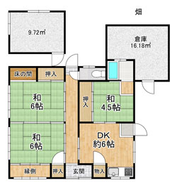 detached 京都府船井郡京丹波町富田カナヤ