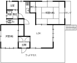detached 長野県飯田市大瀬木