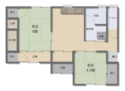 apartment 三重県津市白山町南家城