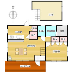 detached 宮城県大崎市岩出山南沢宮守沢