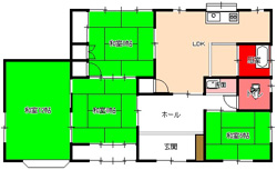 detached 長野県下伊那郡阿智村伍和