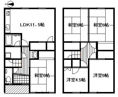 detached 長町3丁目