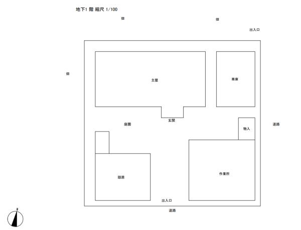 detached 長浜市高月町西阿閉