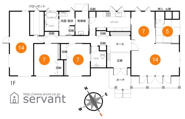 detached 松ヶ枝町