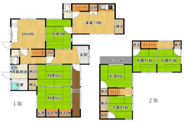 detached 大字宿井