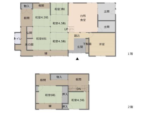 detached 熊毛郡平生町大字佐賀