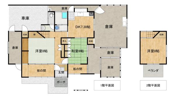 detached 熊毛郡平生町大字宇佐木