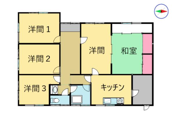 detached 熊毛郡平生町大字平生町