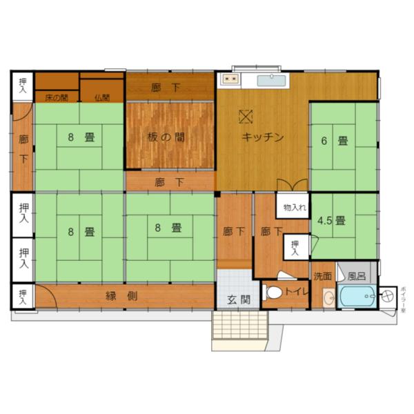 detached 本郷字上岡本（Googleマップ）