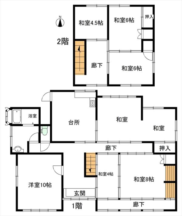 detached 名田庄井上6-7-2