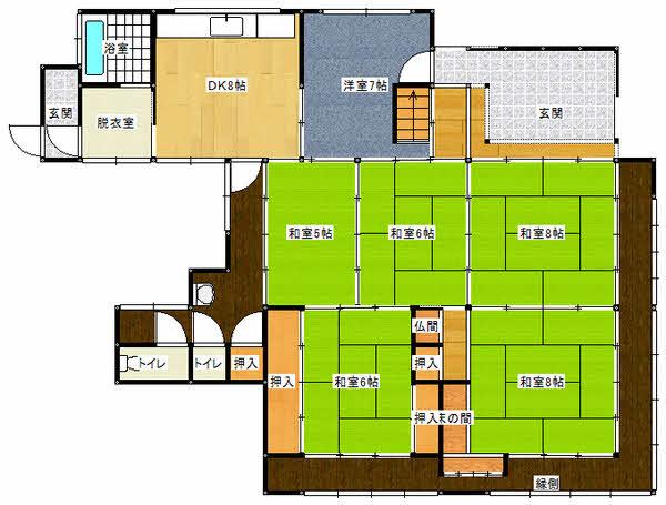 detached 安来市久白町